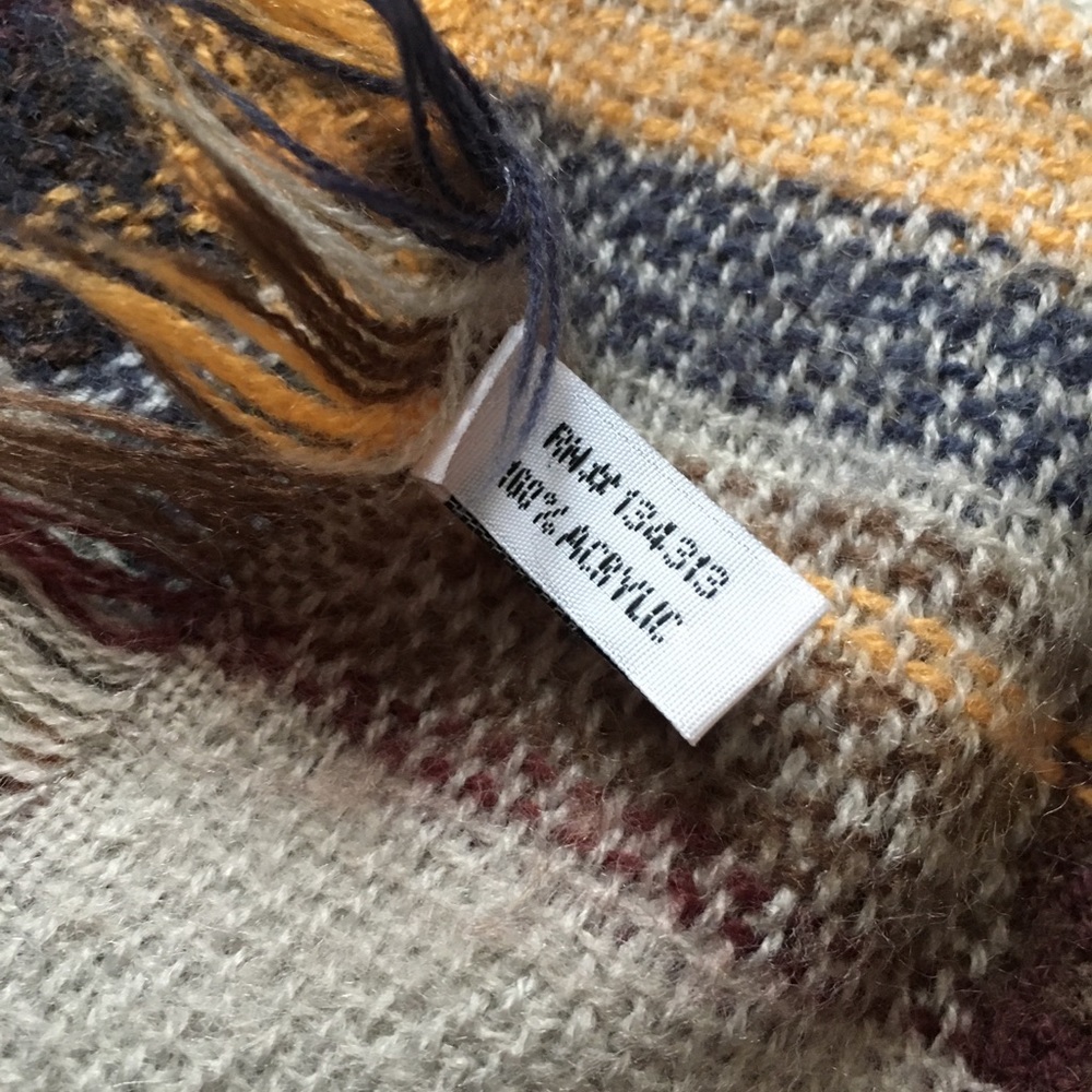 Plaid Scarf/Throw View 3